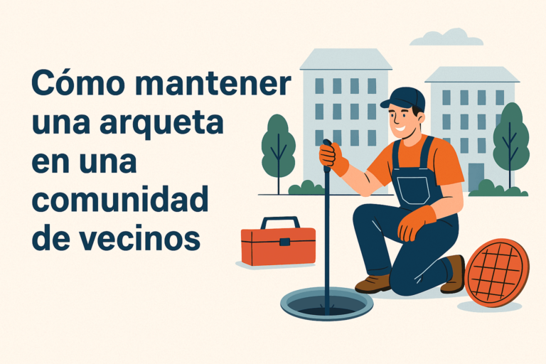 Consejos para el mantenimiento de arquetas en comunidades de vecinos