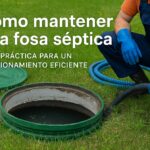 Cómo mantener una fosa séptica