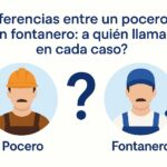 Diferencias entre poceros y fontaneros