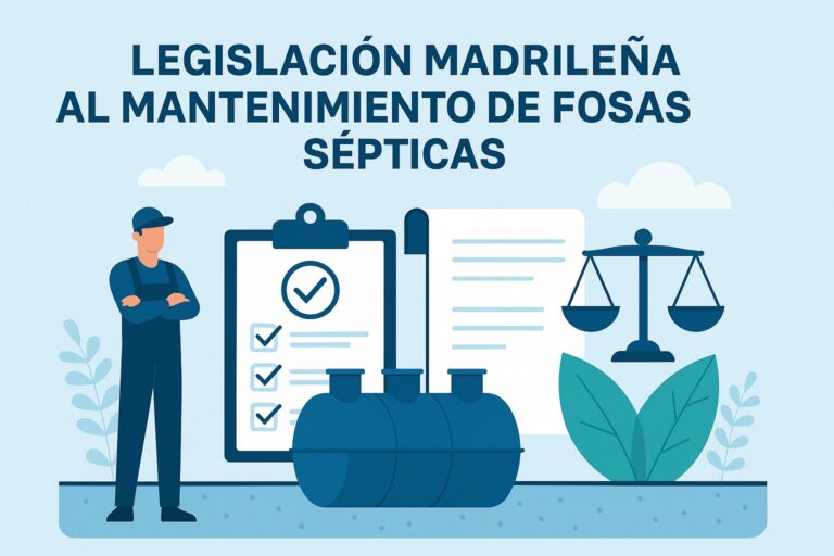 Cómo afecta la legislación madrileña al mantenimiento de las fosas sépticas
