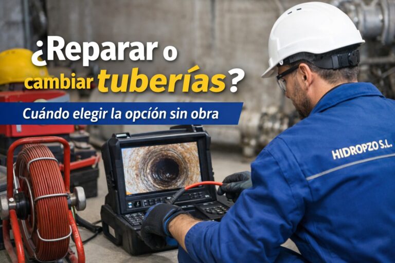 Reparar o cambiar tuberías en Madrid