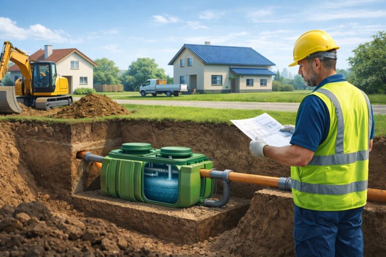 Instalación profesional de fosas sépticas en Madrid